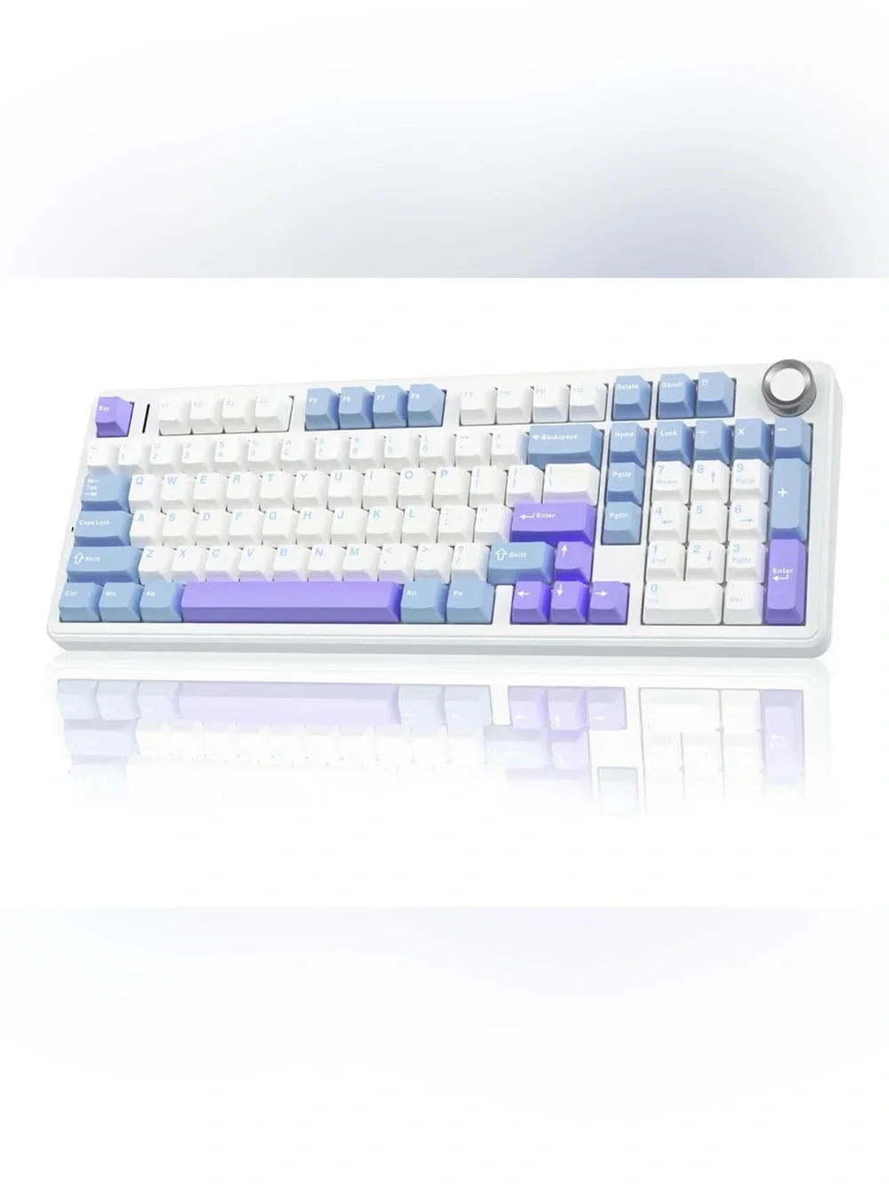 AULA F99 Pro Mechanical RGB Hot Swappable Keyboard with Knob.